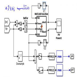 متلب پروژه ، بدست آوردن حداکثر توان در سلول های خورشیدی با الگوریتم مورچه