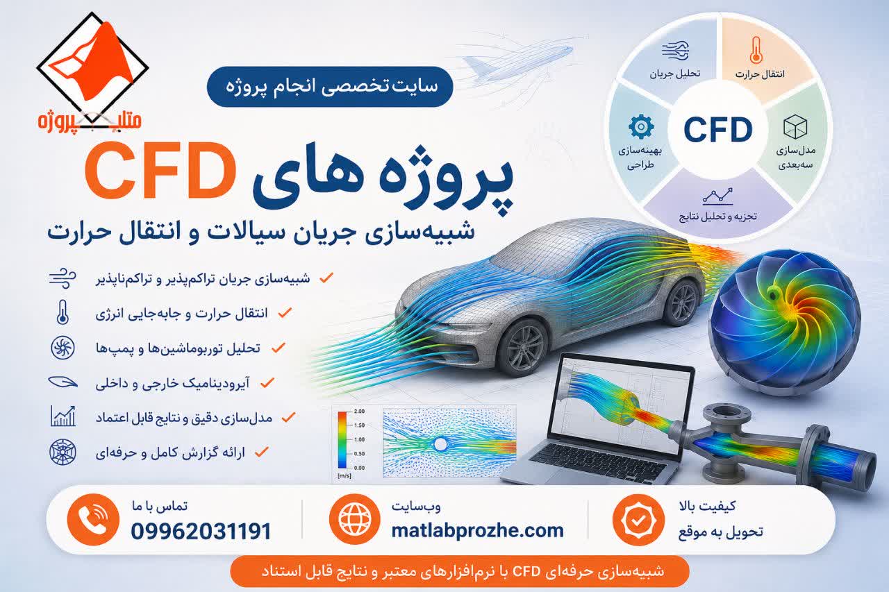 انجام پروژه cfd